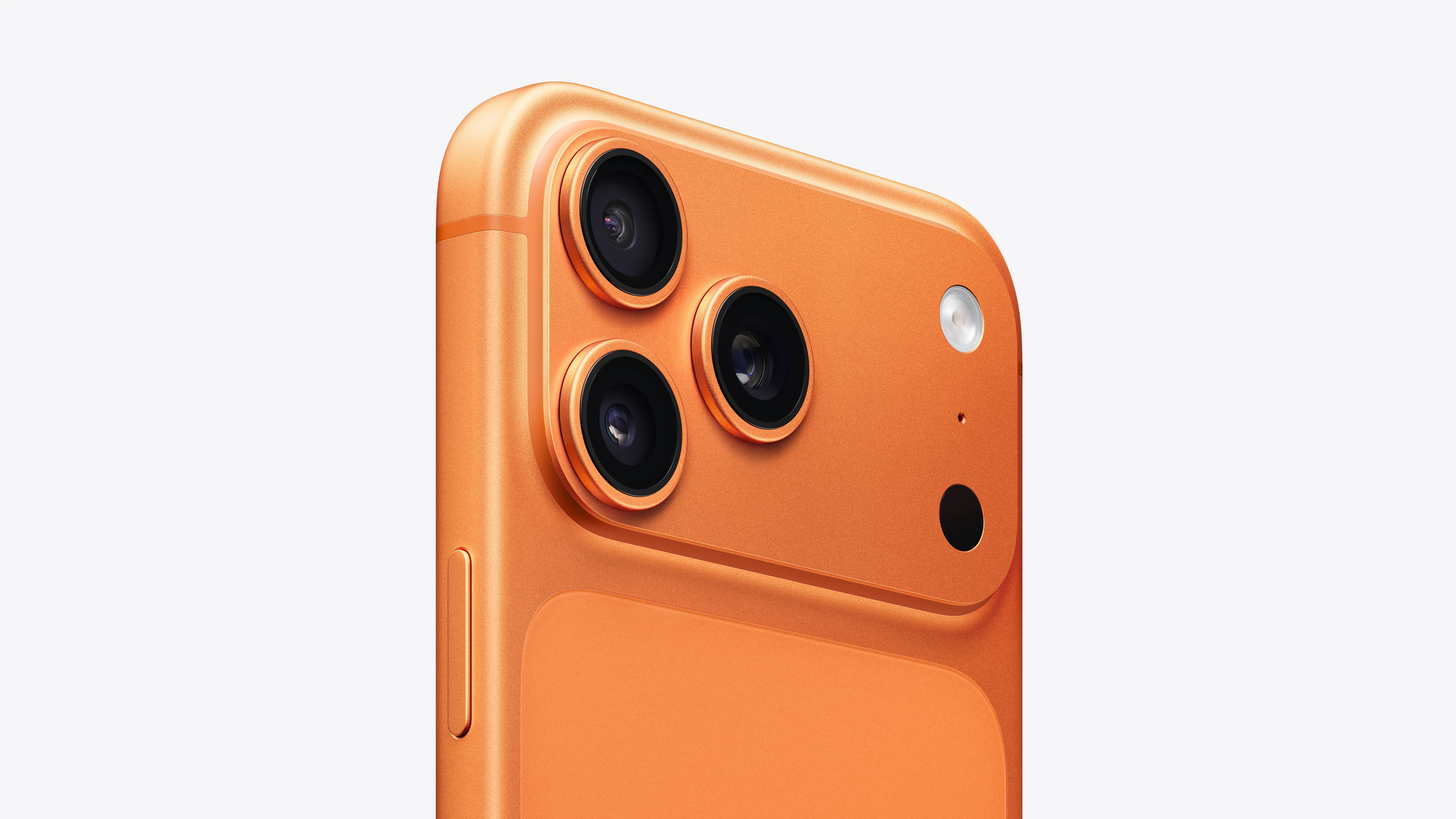 iPhone 17 Pro Max Cosmic Orange Side Image